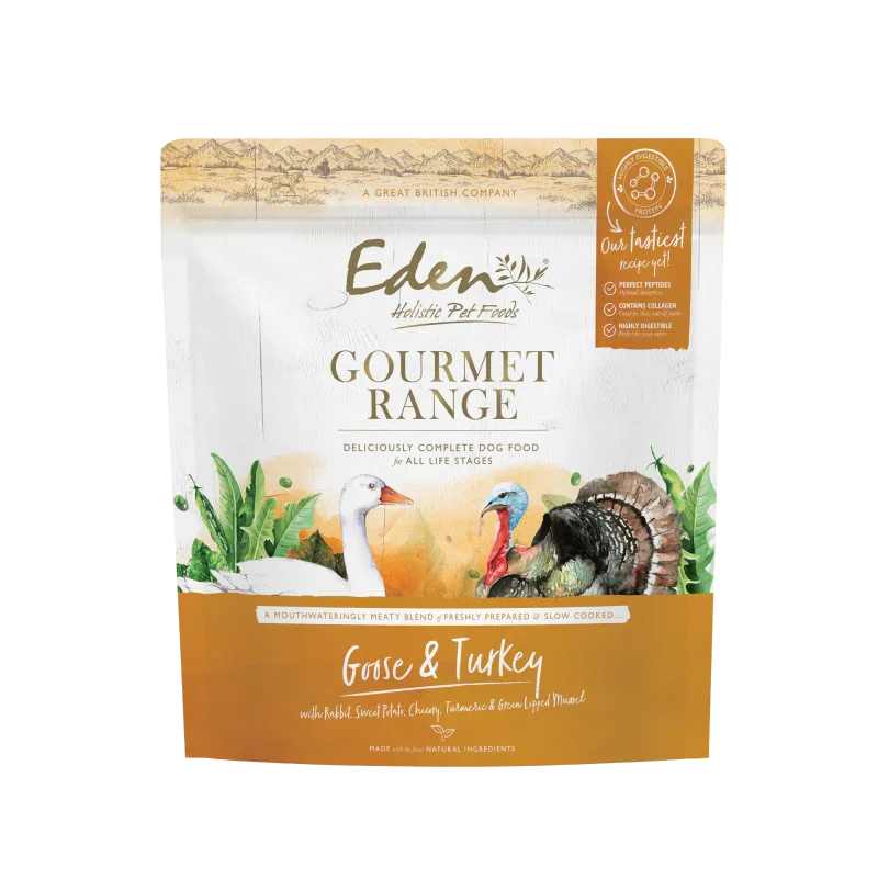 Gourmet Range Goose & Turkey 2KG - Eden Holistic Pet Foods
