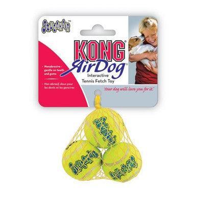 KONG Air Squeaker Tennis Ball (3Pk) Extra Small - North East Pet Shop KONG