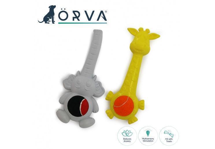Orva Squeaky Bellies Giraffe - North East Pet Shop Ancol