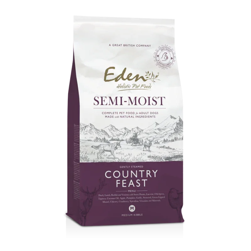 Eden 60/40 Succulent Semi-Moist Country Feast - Eden Holistic Pet Foods