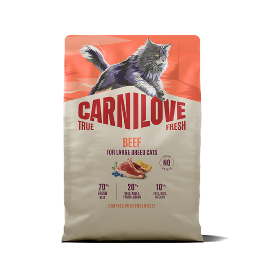 Carnilove True Fresh Beef Large Breed Cat 2kg