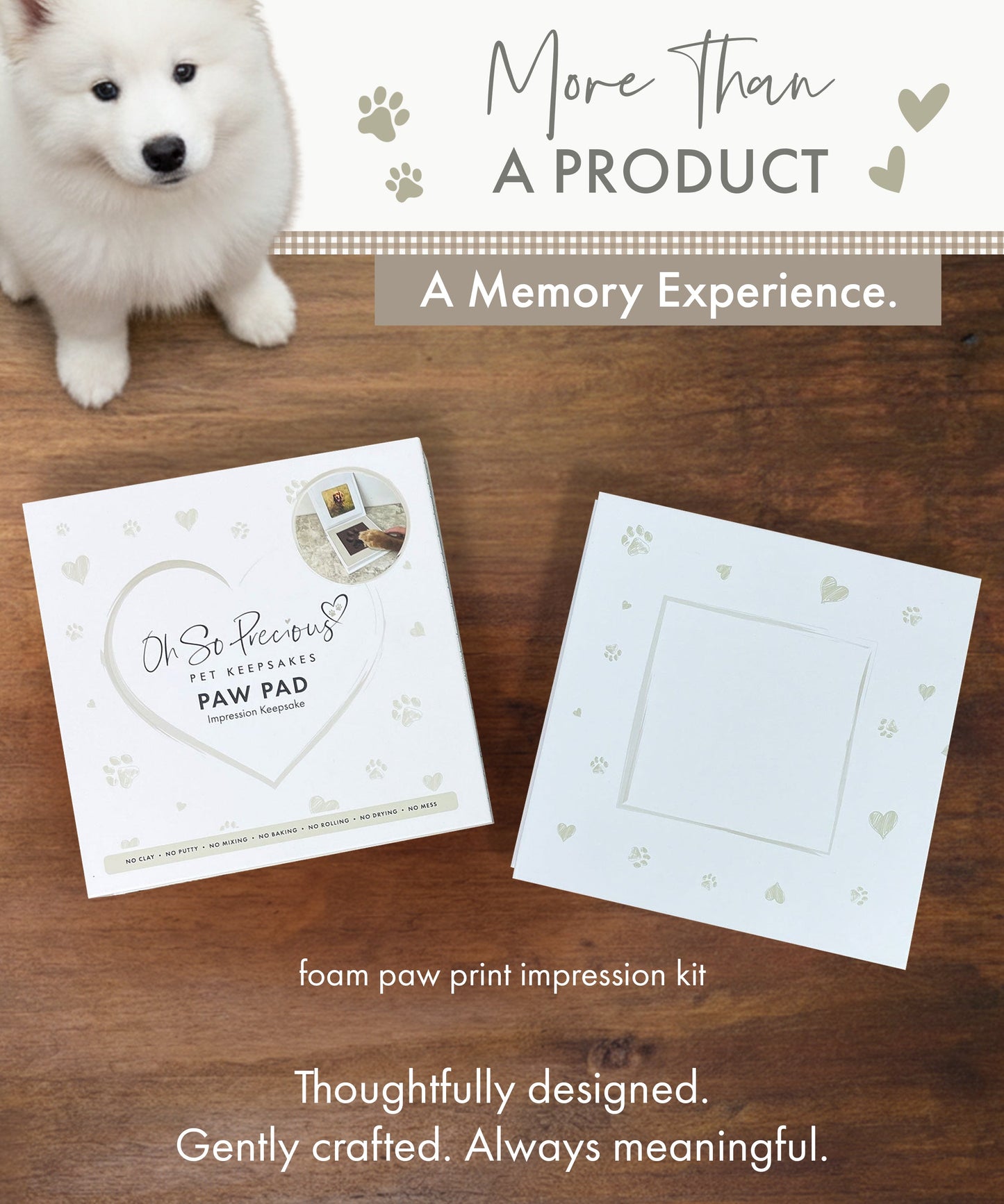 Oh So Precious Paw Pad Impression Kit