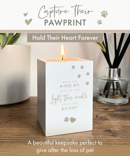 Pet Memorial Tea Light Holder