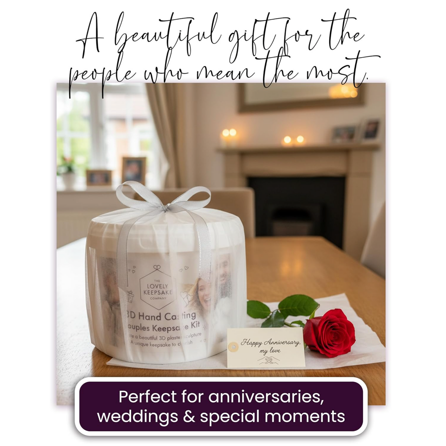 3D Hand Casting Couples Keepsake Kit