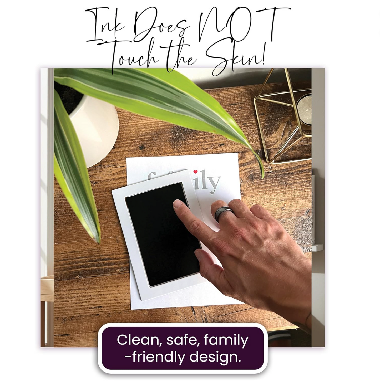 Family Fingerprints Picture Frame