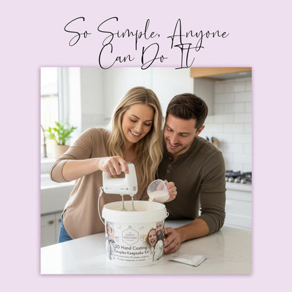 3D Hand Casting Couples Keepsake Kit