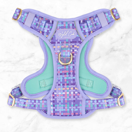 Step & Switch® Dog Harness: Belgravia Sugarplum