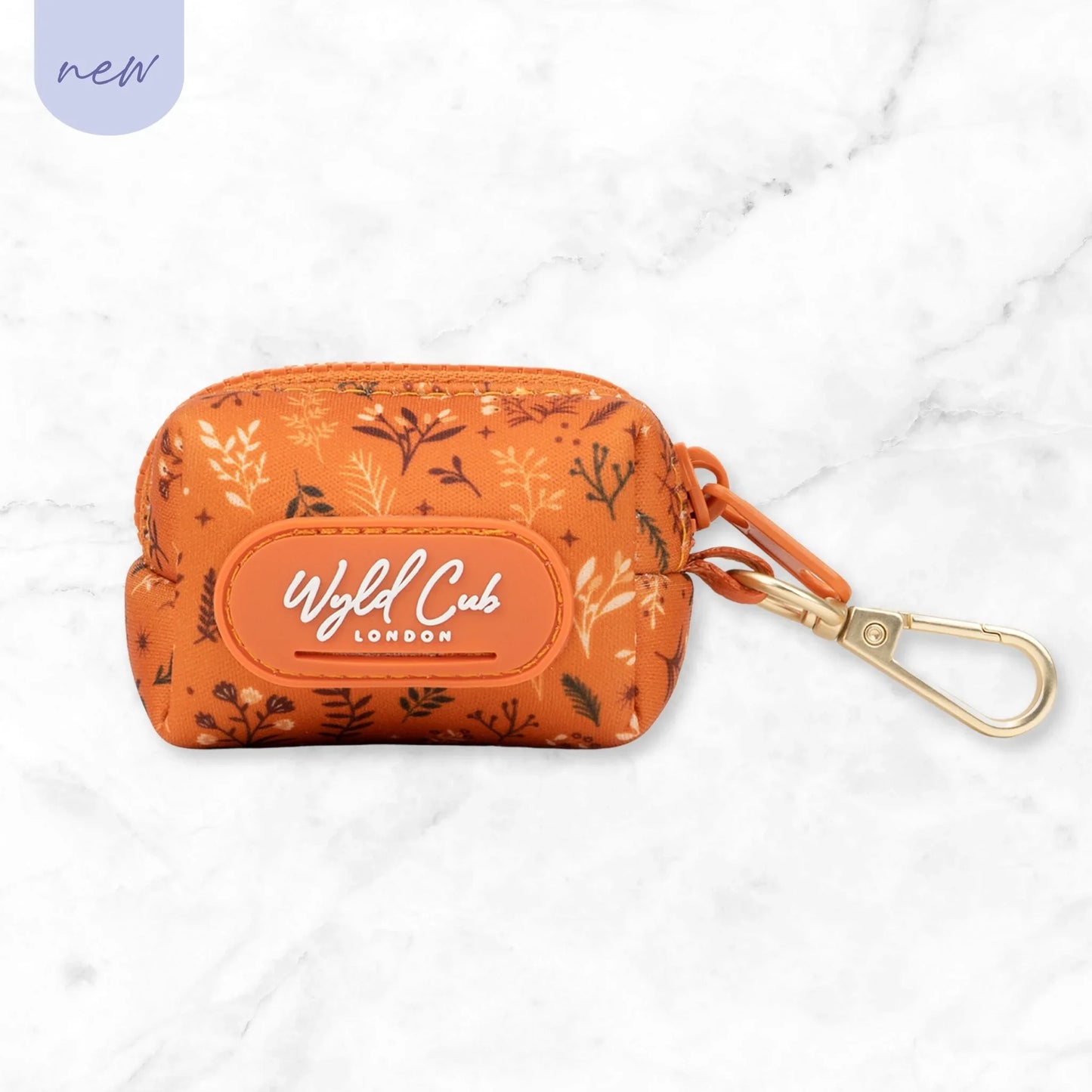 Wyld Cub - Dog Poop Bag Holder: Chiswick Ginger