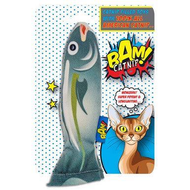 BAM Catnip Fish Cat Toy - North East Pet Shop BAM