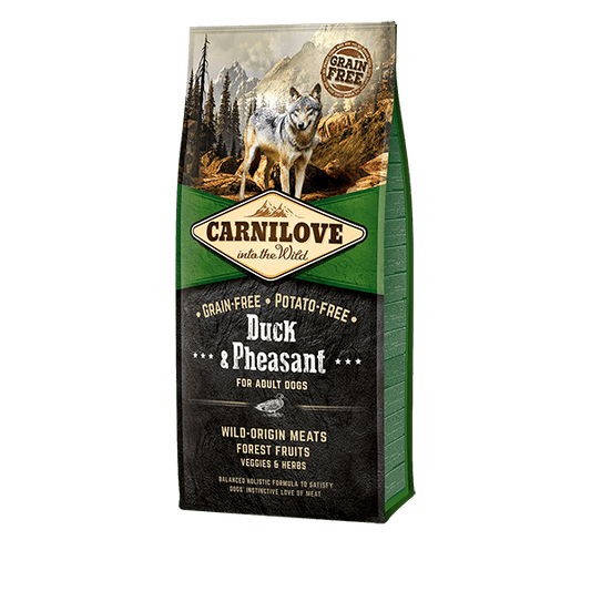 Carnilove Duck & Pheasant for Adult Dogs - North East Pet Shop Carnilove