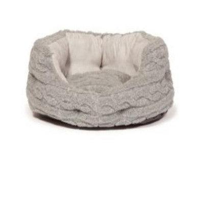 Danish Design Slumber Bed Bobble Pewter 89cm - North East Pet Shop Danish Deisgn