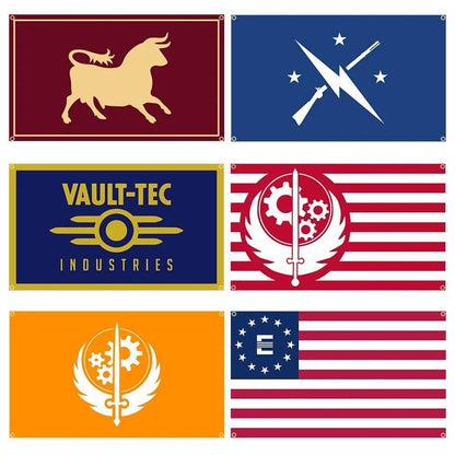 Fallout Flag 150cm x 240cm - North East Pet Shop North East Pet Shop