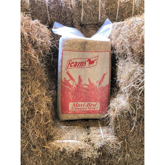 Fearns Farm Maxi Bed Chopped Straw - North East Pet Shop Fearns Farm