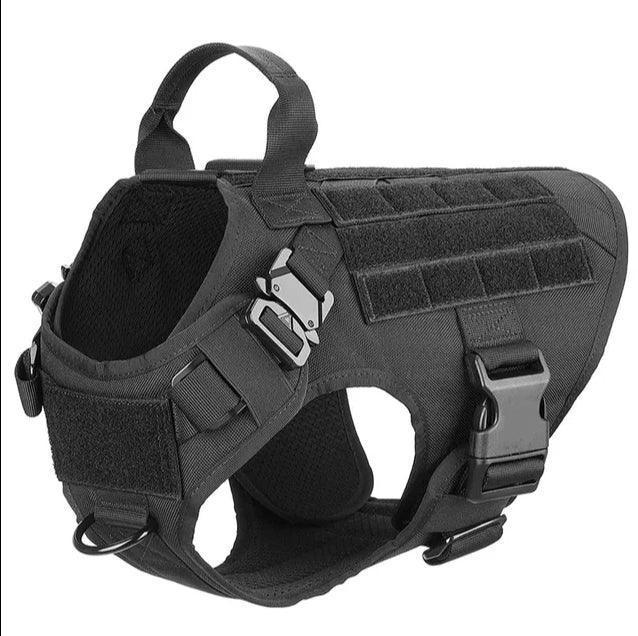 Military Grade Tactical Dog Harness Set - North East Pet Shop Dog Shack UK