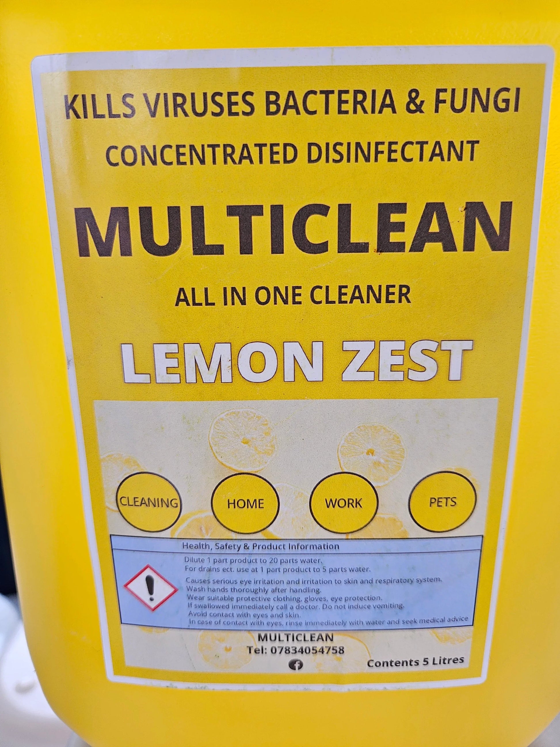 Multiclean Pet Safe Disinfectant Cleaner - 1 Litre - North East Pet Shop Mr. Multiclean