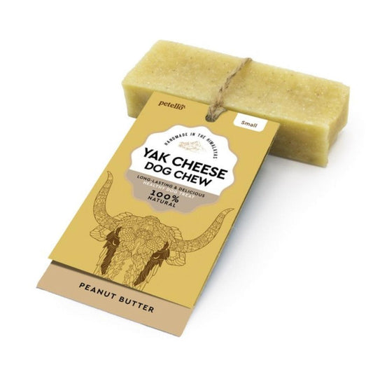 Petello Yak Cheese with Peanut Butter Dog Chew - North East Pet Shop Petello