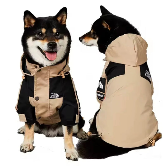TDF Winter Dog Coat Kaki